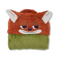 Manta ponible Nick Wilde de polar con capucha