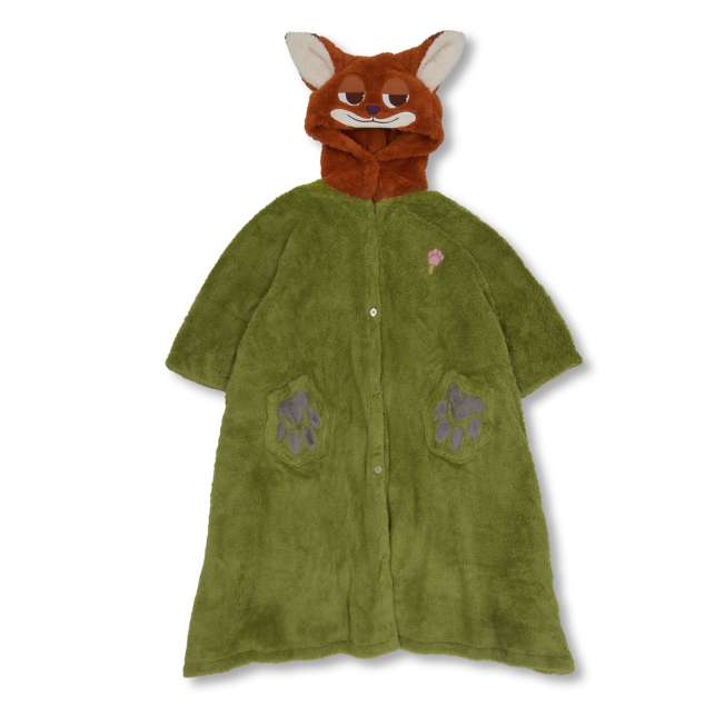 Manta ponible Nick Wilde de polar con capucha