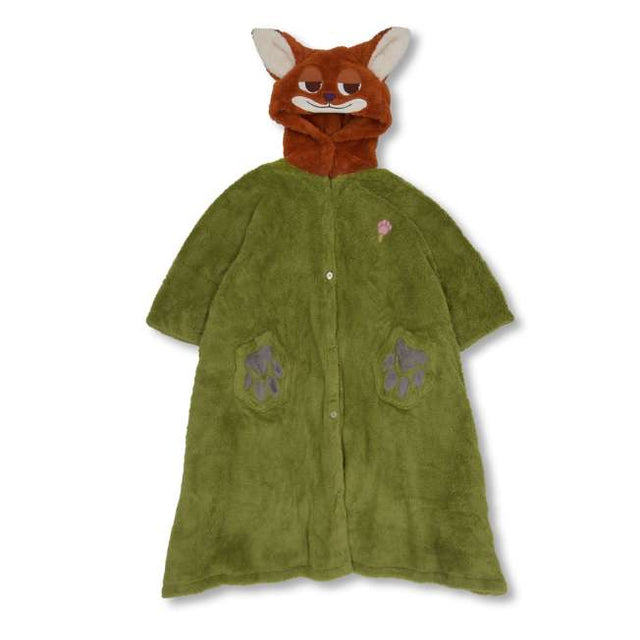 Manta ponible Nick Wilde de polar con capucha