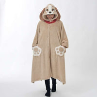 Manta vestible de polar de Lady