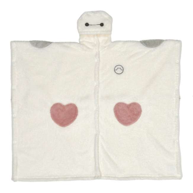 Manta ponible de polar con capucha Baymax