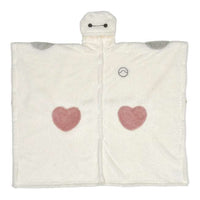 Manta ponible de polar con capucha Baymax
