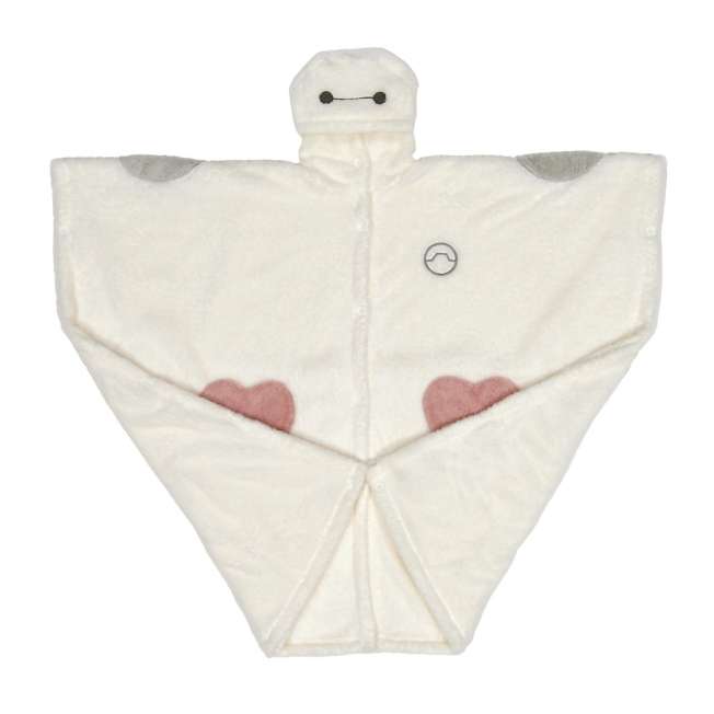 Manta ponible de polar con capucha Baymax