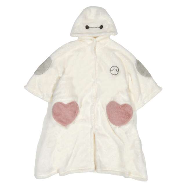 Manta ponible de polar con capucha Baymax