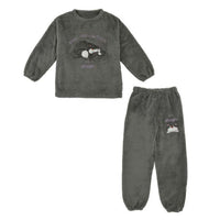 Pijama de manga larga Lucifer, gris