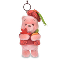 Llavero de peluche Winnie the Pooh otoñal