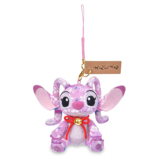 Llavero de peluche de Angel en tela chirimen