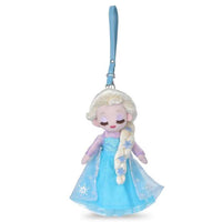 Llavero de peluche Elsa estilo muñeca - Frozen