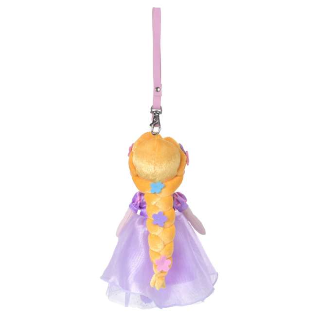 Llavero de peluche Rapunzel estilo muñeca