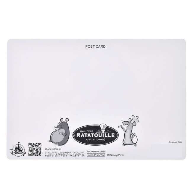 Postal lenticular de Remy - Ratatouille