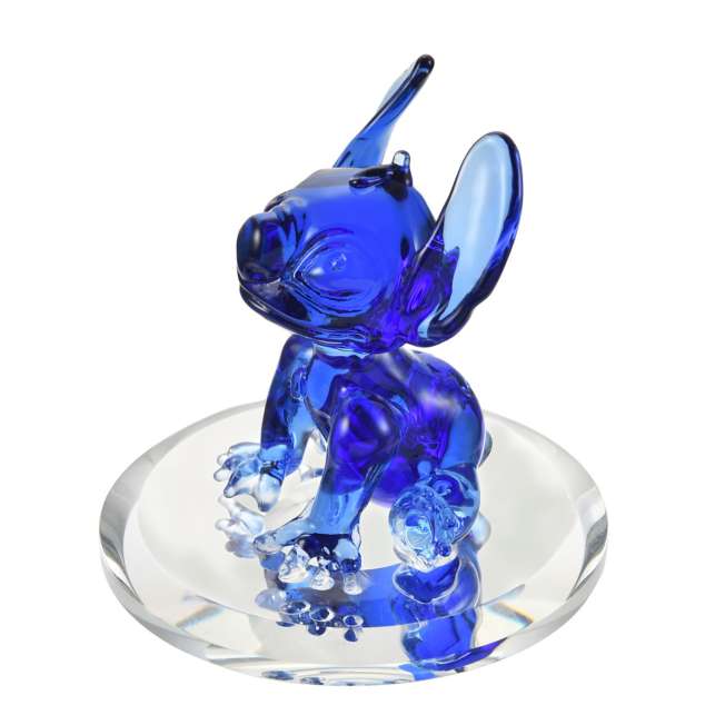 Figura de Stitch sentado azul