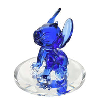 Figura de Stitch sentado azul