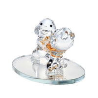 Figura de Chip y Dale sobre base espejada