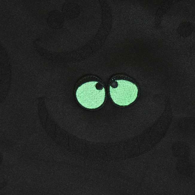 Falda negra Cheshire Cat que brilla en la oscuridad