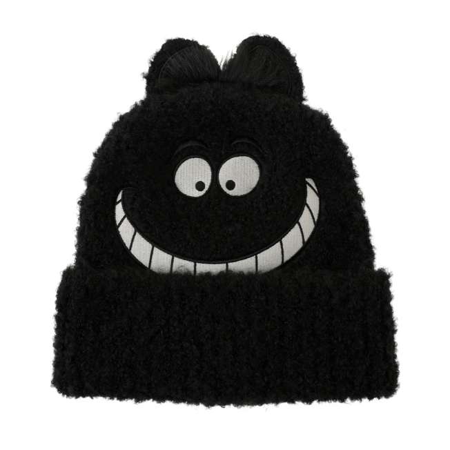 Gorro tejido negro del Gato de Cheshire, talla 58
