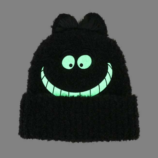 Gorro tejido negro del Gato de Cheshire, talla 58