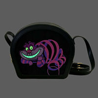 Bolso bandolera del Gato de Cheshire luminiscente