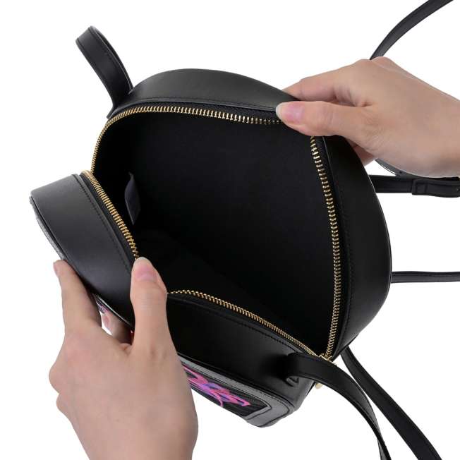 Bolso bandolera del Gato de Cheshire luminiscente