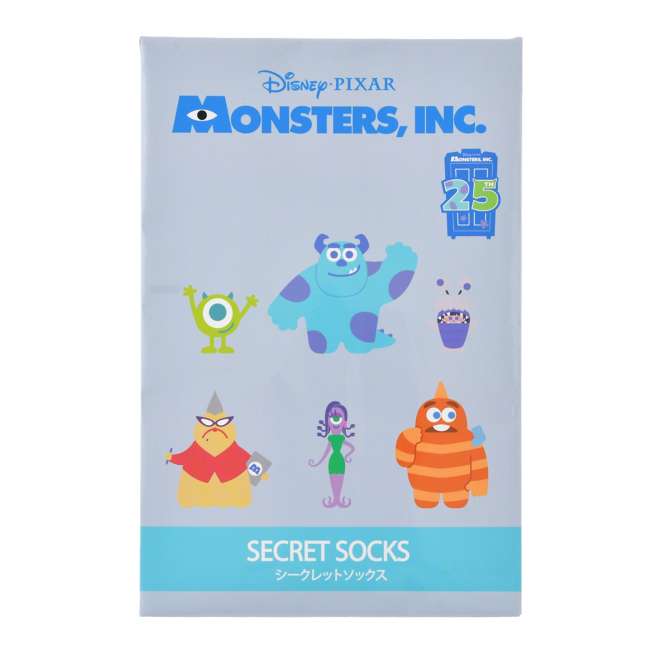 Calcetines sorpresa Monsters, Inc. 25.º aniversario