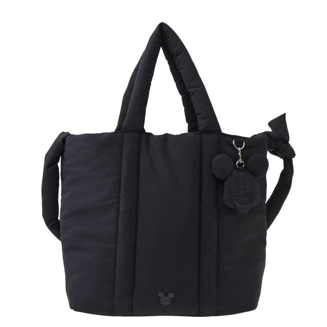 Bolso tote acolchado 2 en 1 de Mickey con colgante