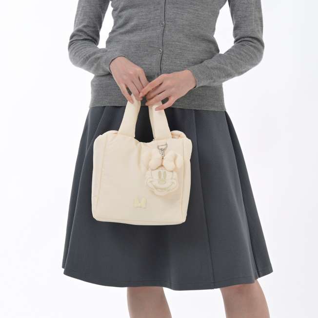 Bolso tote acolchado de Minnie 2 en 1 (S)