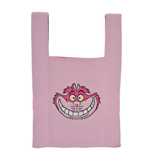 Bolso tote tejido del Gato de Cheshire