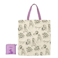 Bolsa reutilizable Rapunzel: bocetos