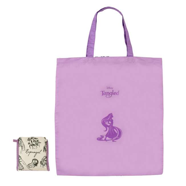 Bolsa reutilizable Rapunzel: bocetos