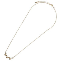 Collar dorado de íconos de Mickey Mouse