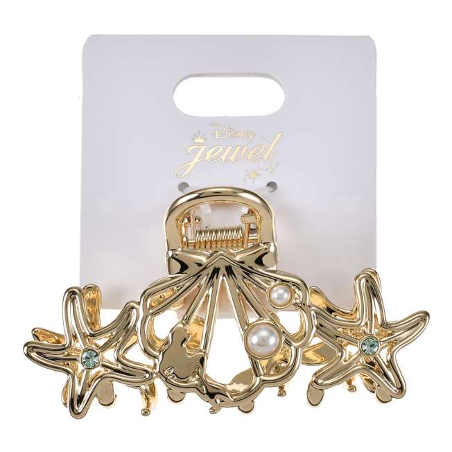 Pinza para el pelo Ariel con detalles dorados
