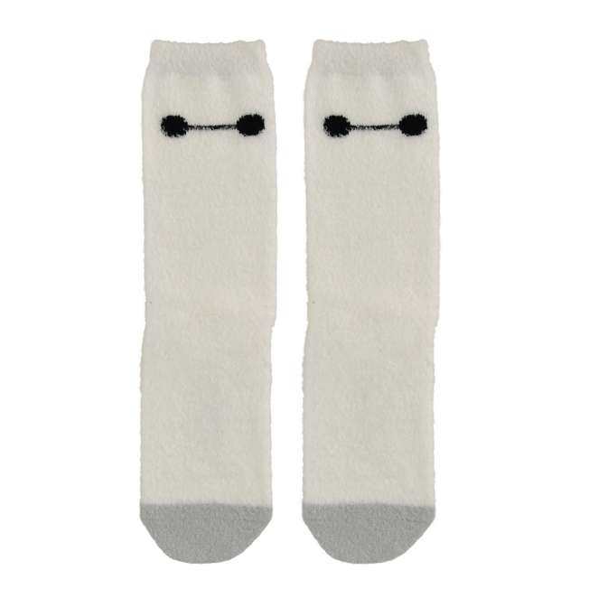 Calcetines de Baymax con diseño de rostro