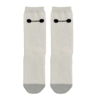 Calcetines de Baymax con diseño de rostro
