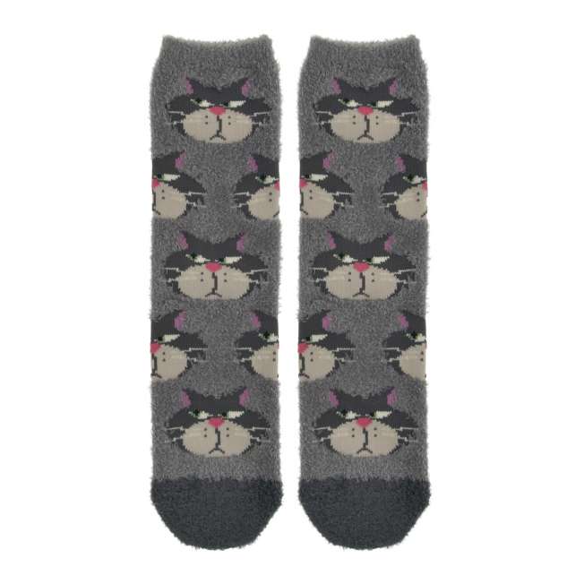 Calcetines grises de Lucifer, talla 23-25 cm
