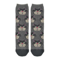 Calcetines grises de Lucifer, talla 23-25 cm