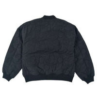 Chaqueta acolchada negra con rostro de Mickey
