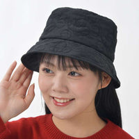 Sombrero negro acolchado de Mickey Mouse