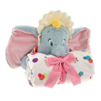 Manta de Dumbo y Timothy con peluche