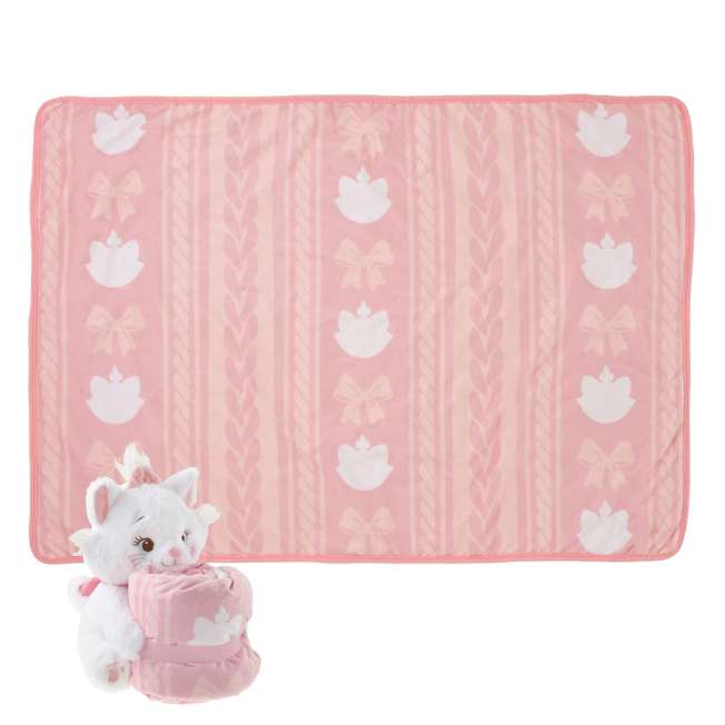 Manta de Marie de Los Aristogatos con peluche