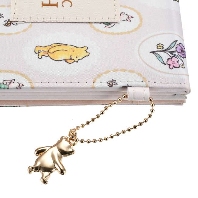 Espejo plegable de Winnie the Pooh y Piglet con dije
