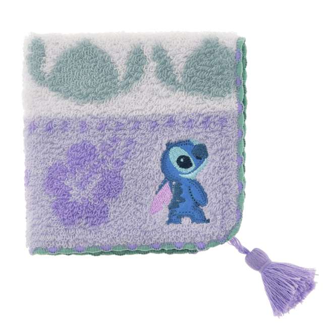 Toalla mini Pop de Stitch con borla