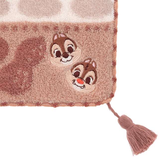 Mini toalla Chip y Dale con borla