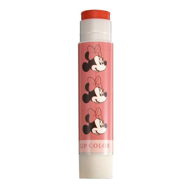 Bálsamo labial Minnie Mouse Triple Face Naranjo Beige