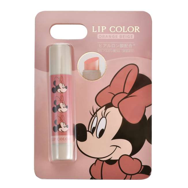 Bálsamo labial Minnie Mouse Triple Face Naranjo Beige
