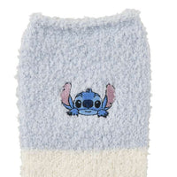 Calcetines de casa a rayas de Stitch, talla 23–25 cm