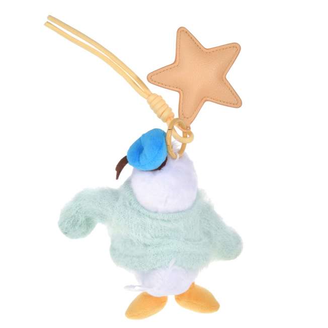 Llavero de peluche del Pato Donald con mosquetón