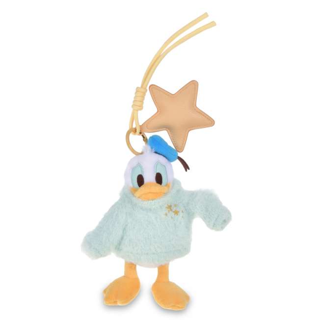 Llavero de peluche del Pato Donald con mosquetón