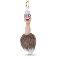 Llavero de peluche de plumero - La Bella y la Bestia
