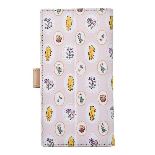 Funda tipo libro para celular Winnie the Pooh y Piglet