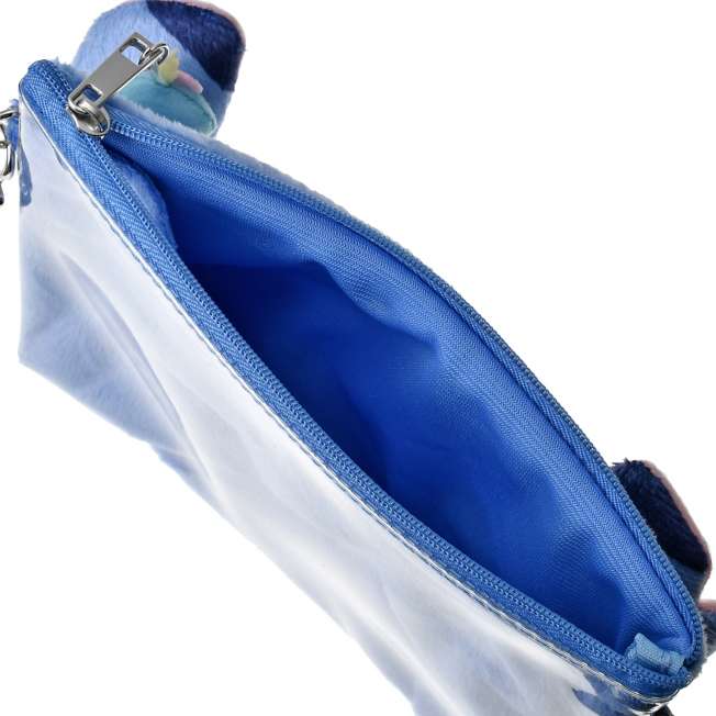 Bolso manos libres de Stitch con bolsillo transparente