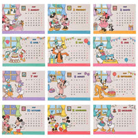 Calendario de escritorio 2027 de Mickey & Friends con figuras
